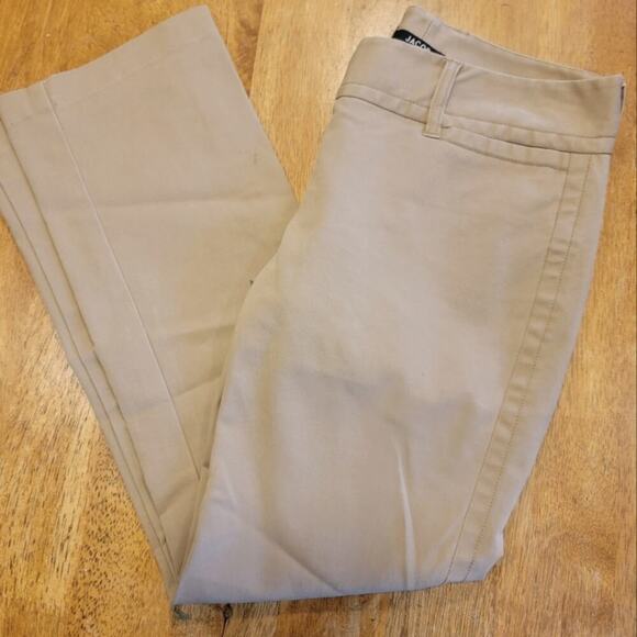 Womens Jacob Khaki Dress Pants Size 1/2 - Picture 1 of 11